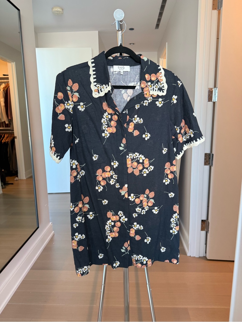 Sea ny button down dress